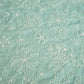 Light Green Hakoba Embroidery Mul Chanderi fabric Chanderi Dyed Fabric WI-26538