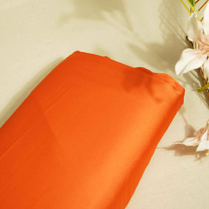 Orange Solid Zara Satin AF-26544