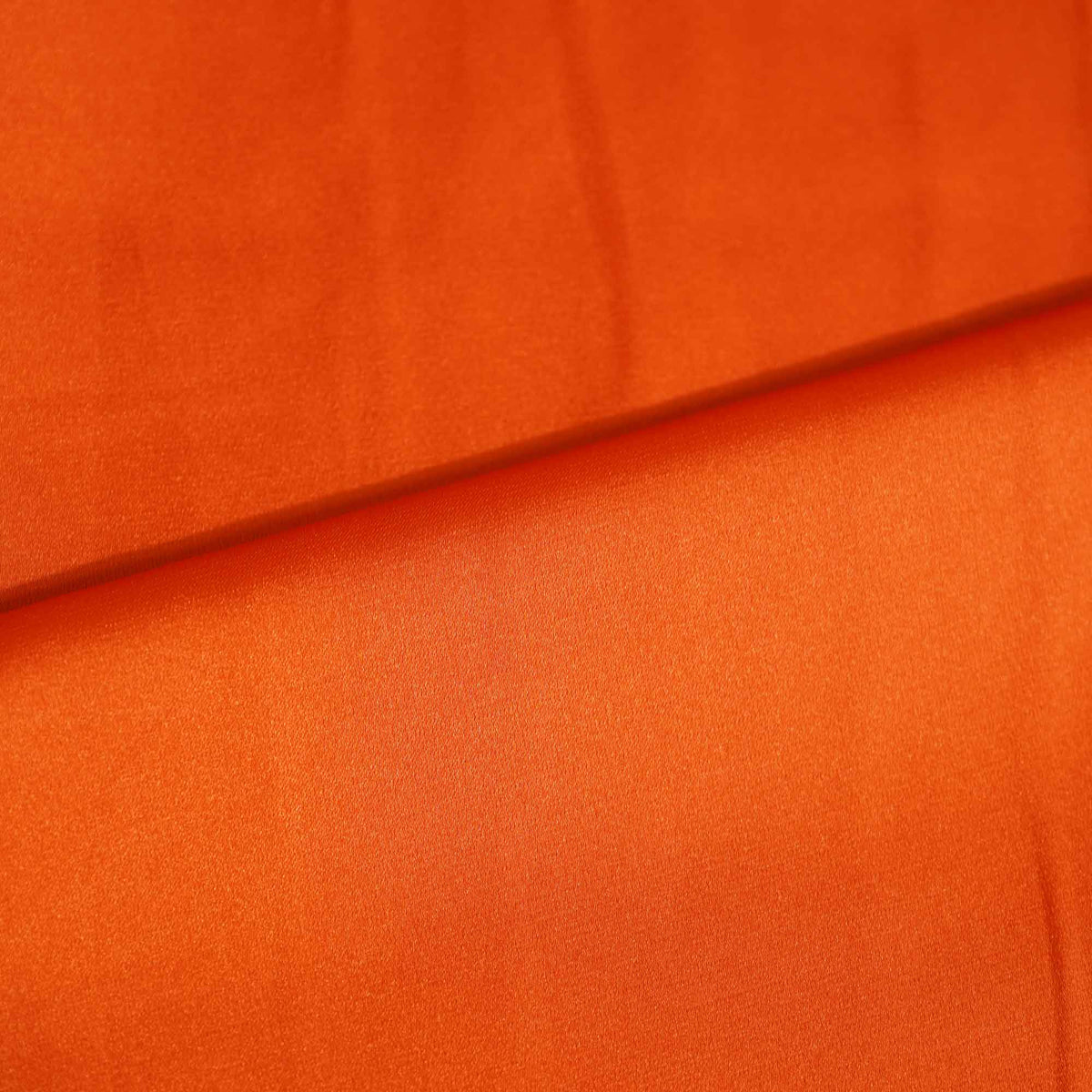 Orange Solid Zara Satin AF-26544