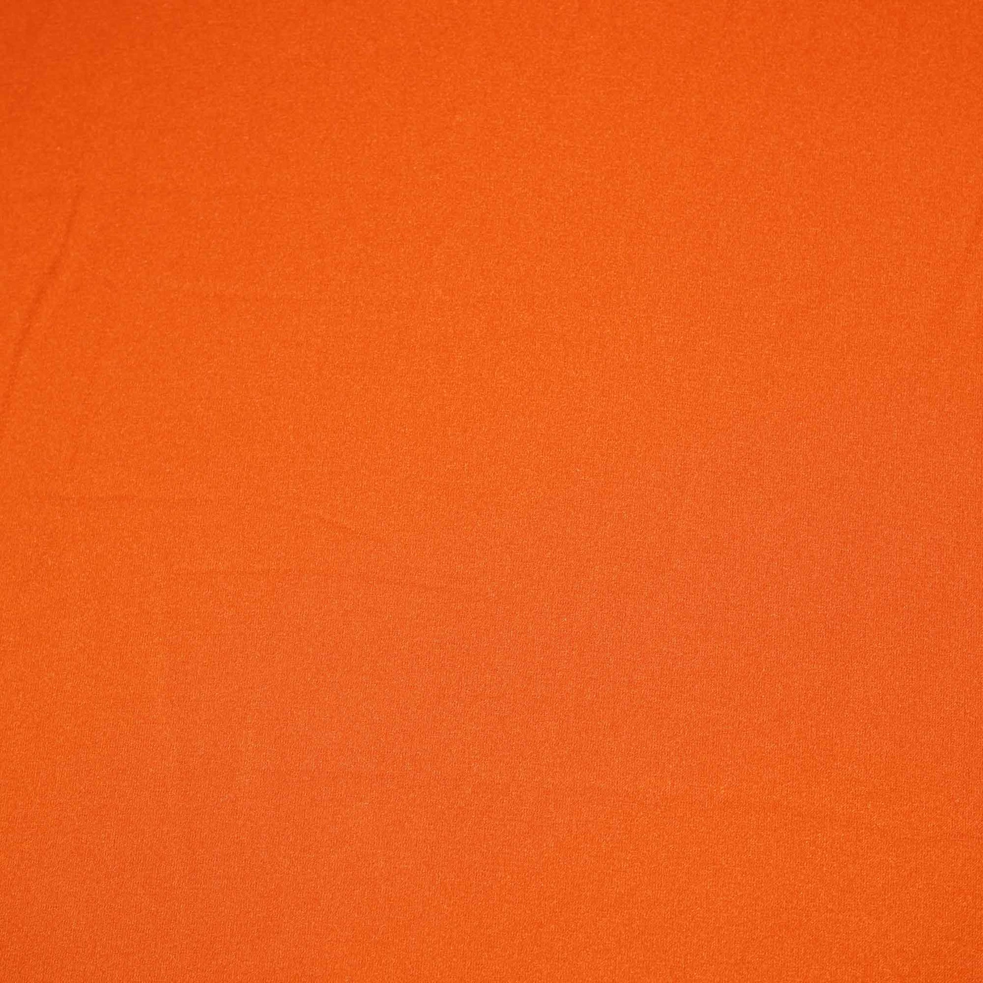 Orange Solid Zara Satin AF-26544