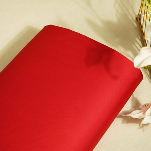 Red Solid Zara Satin AF-26545