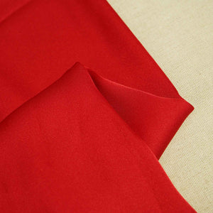 Red Solid Zara Satin AF-26545
