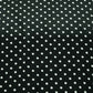 Black Dot Print Creap Fabric Print Creap MTF-26834