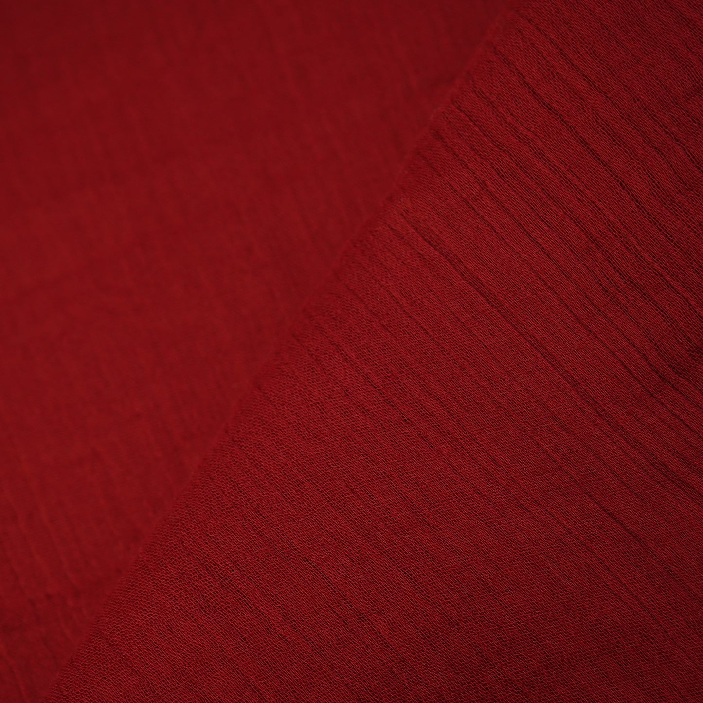 Red Solid Double Cotton Fabric- SKE-26842