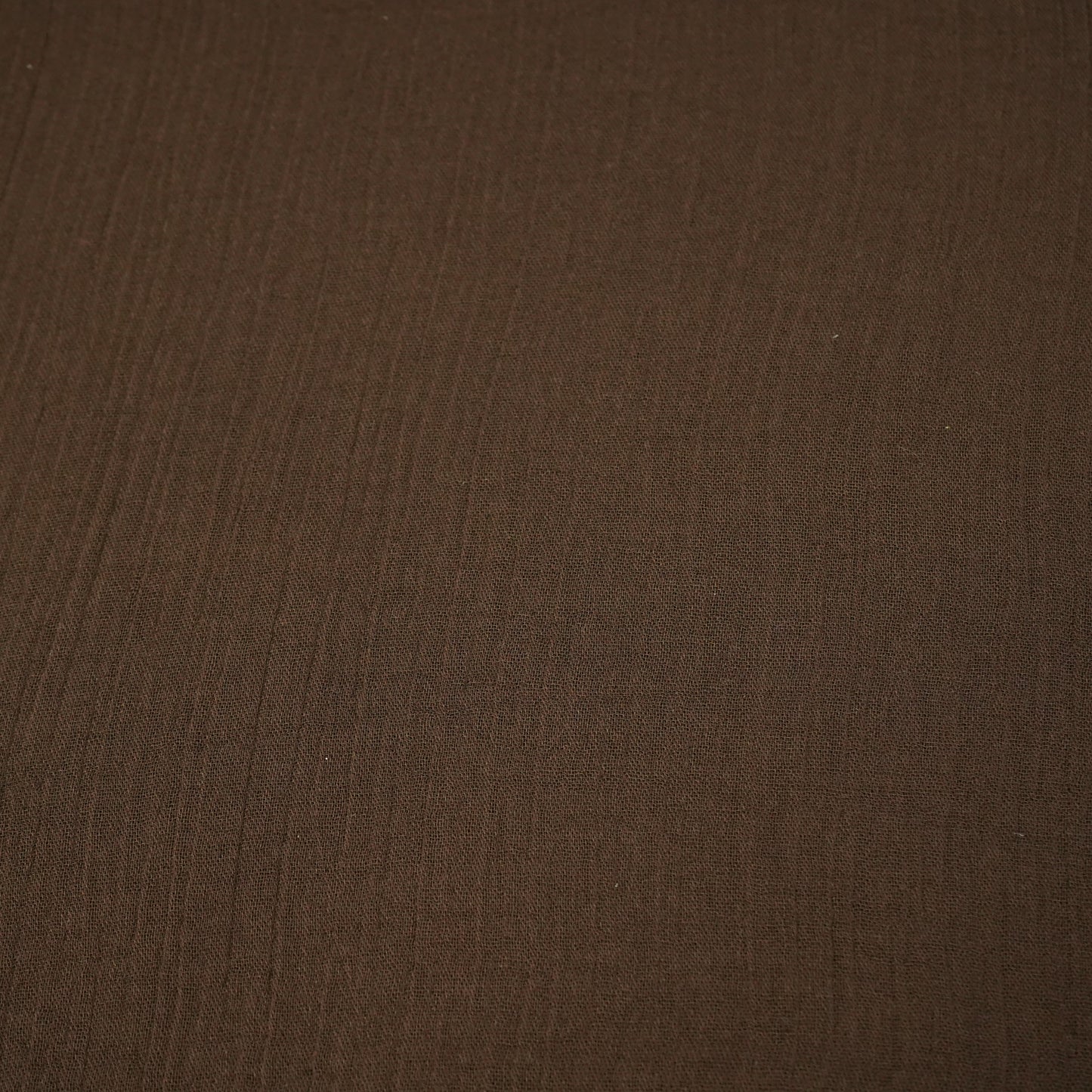 Brown Solid Double Cotton Fabric-SKE-26843