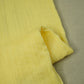 Yellow Solid Double Cotton Fabric-SKE-26844