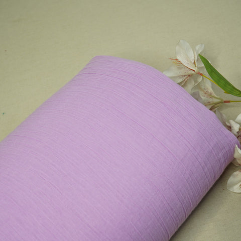 Purple Solid Double Cotton Fabric-SKE-26846