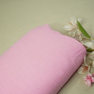 Pink Solid Double Cotton Fabric-SKE-26847 - TradeUNO