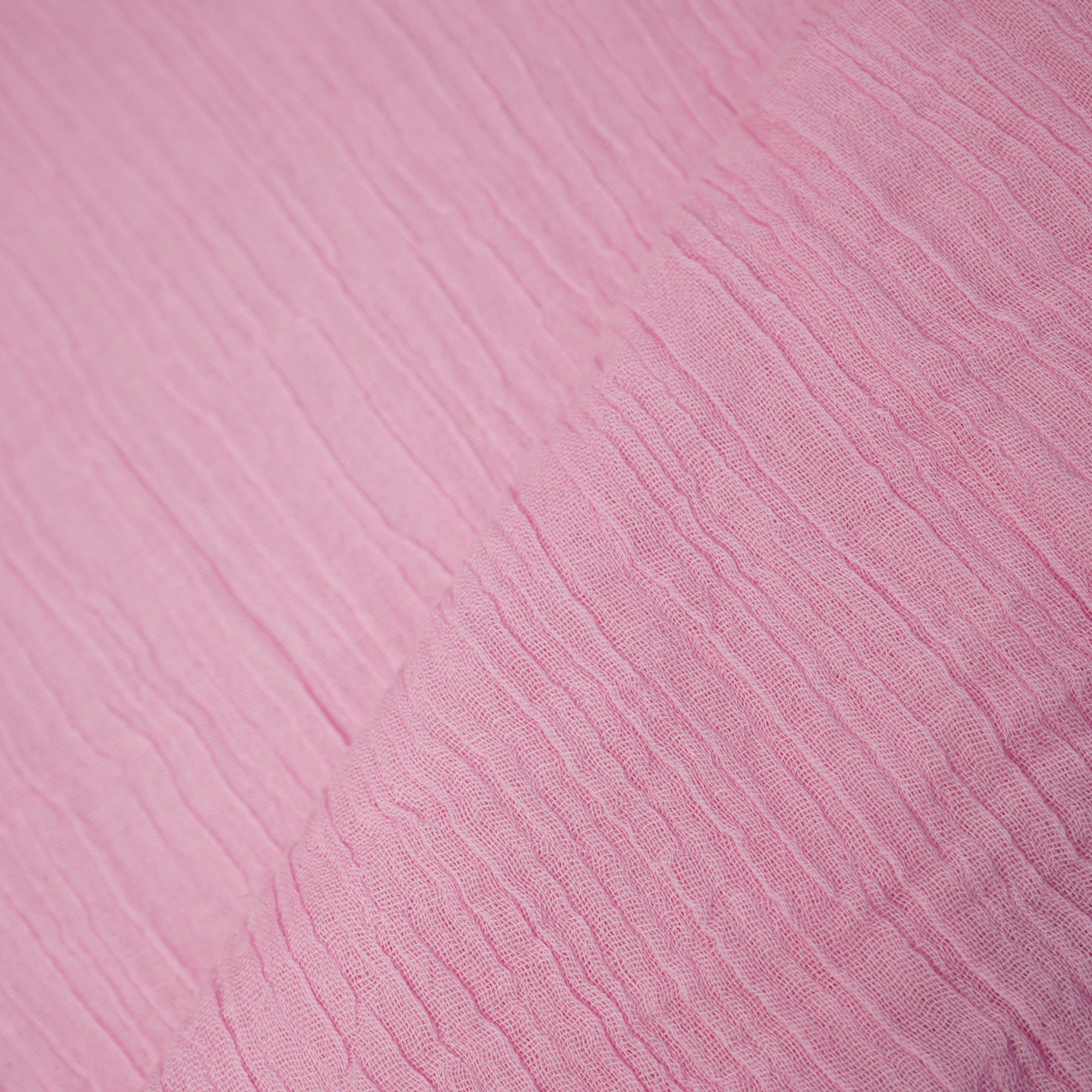 Pink Solid Double Cotton Fabric-SKE-26847 - TradeUNO