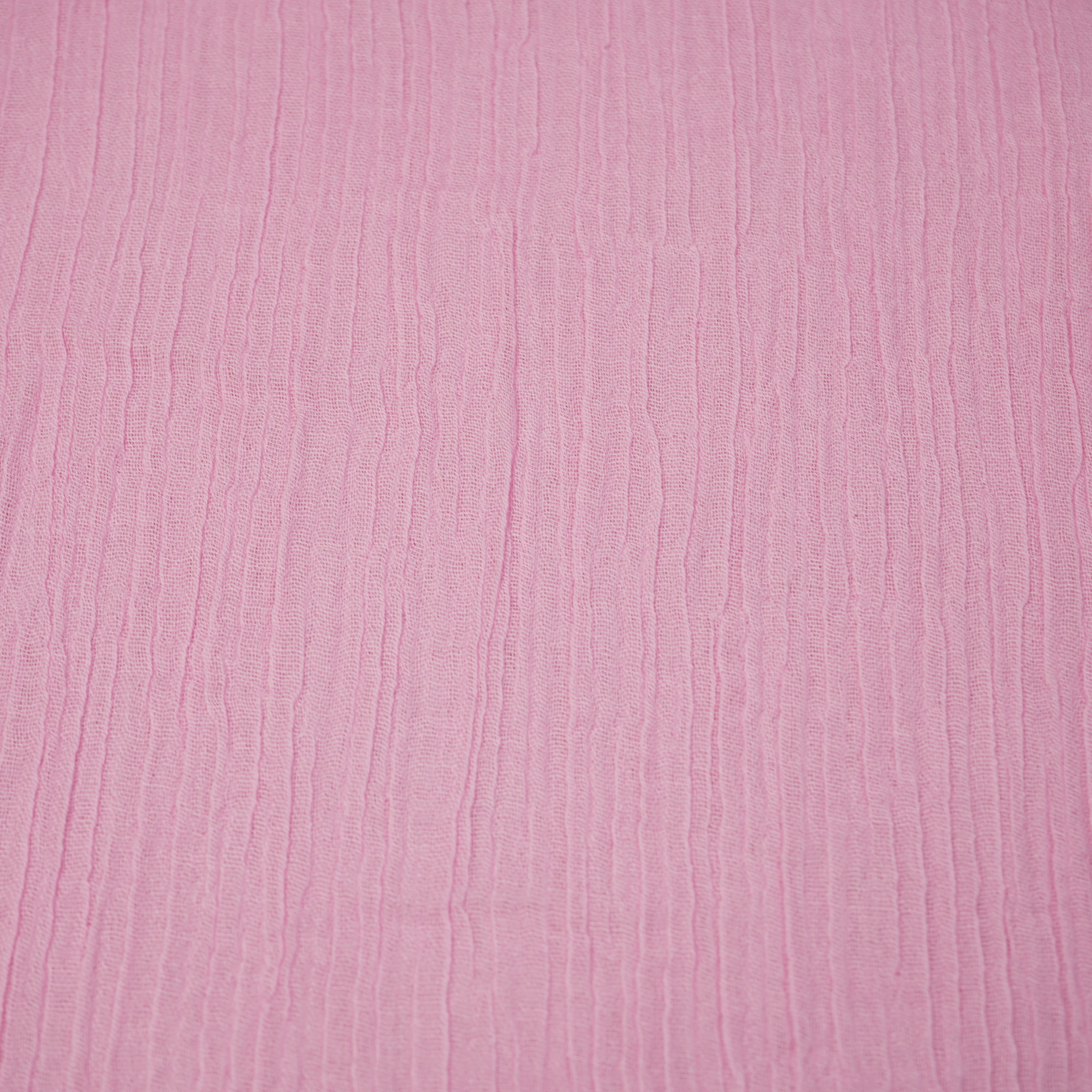 Pink Solid Double Cotton Fabric-SKE-26847 - TradeUNO