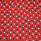 Red Polka Dot Modal Satin Fabric Modal Ajrakh IA-26852
