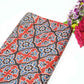 Red Ajrakh Modal Satin Modal Ajrakh IA-26858