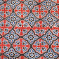 Red Ajrakh Modal Satin Modal Ajrakh IA-26858