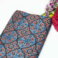 Dark Blue Ajrakh Modal Satin Modal Ajrakh IA-26863
