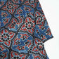 Dark Blue Ajrakh Modal Satin Modal Ajrakh IA-26863