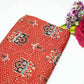 Red Ajrakh Modal Satin Modal Ajrakh IA-26866