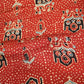 Red Ajrakh Modal Satin Modal Ajrakh IA-26866