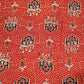 Red Ajrakh Modal Satin Modal Ajrakh IA-26866