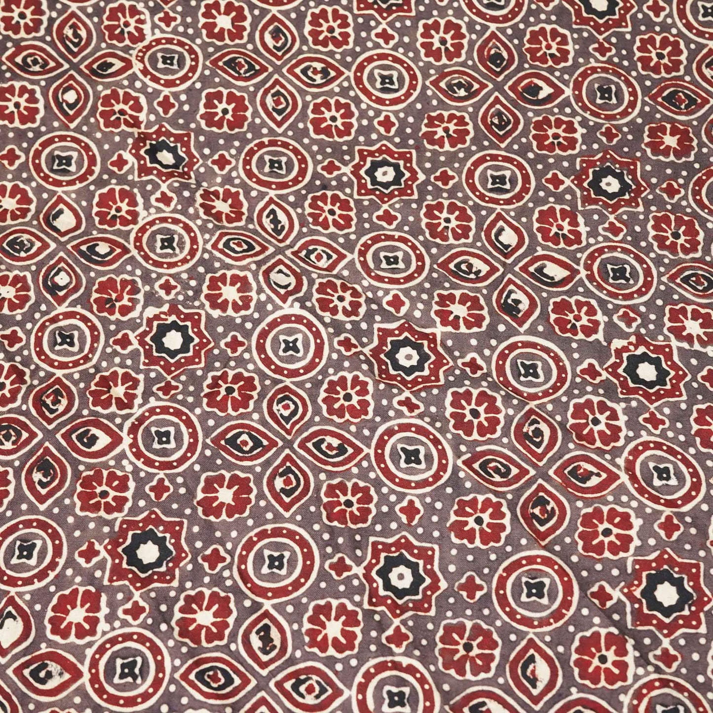 Brown Ajrakh Modal Satin Modal Ajrakh IA-26877