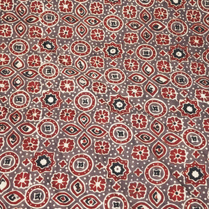Brown Ajrakh Modal Satin Modal Ajrakh IA-26877