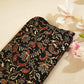 Black Floral Ajrakh Modal Satin Modal Ajrakh IA-26884