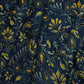Blue Floral Ajrakh Modal Satin Modal Ajrakh IA-26886
