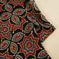 Black Ajrakh Modal Satin Fabric Modal Ajrakh IA-26893