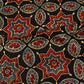 Black Ajrakh Modal Satin Fabric Modal Ajrakh IA-26894