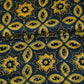Navy Blue Ajrakh Modal Satin Fabric Modal Ajrakh IA-26897