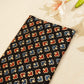 Black Handblock Modal Satin Fabric Modal Ajrakh IA-26901