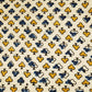 White Handblock Modal Satin Fabric Modal Ajrakh IA-26902