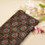 Black Ajrakh Modal Satin Fabric Modal Ajrakh IA-26910