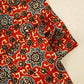 Red Ajrakh Modal Satin Fabric Modal Ajrakh IA-26911