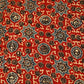 Red Ajrakh Modal Satin Fabric Modal Ajrakh IA-26911