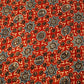 Red Ajrakh Modal Satin Fabric Modal Ajrakh IA-26913