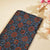 Blue Ajrakh Modal Satin Fabric Modal Ajrakh IA-26914