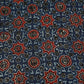Blue Ajrakh Modal Satin Fabric Modal Ajrakh IA-26914