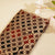 Brown Geometrical Ajrakh Modal Satin Fabric Modal Ajrakh IA-26917