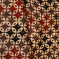 Brown Geometrical Ajrakh Modal Satin Fabric Modal Ajrakh IA-26917