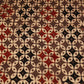Brown Geometrical Ajrakh Modal Satin Fabric Modal Ajrakh IA-26917