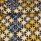Cream Geometrical Ajrakh Modal Satin Fabric Modal Ajrakh IA-26918