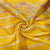 Yellow Hakoba Embroidery Crushed Malai Chanderi Fabric GL-26922