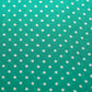 Sea Green Dot Print Crape Fabric MTF-26923