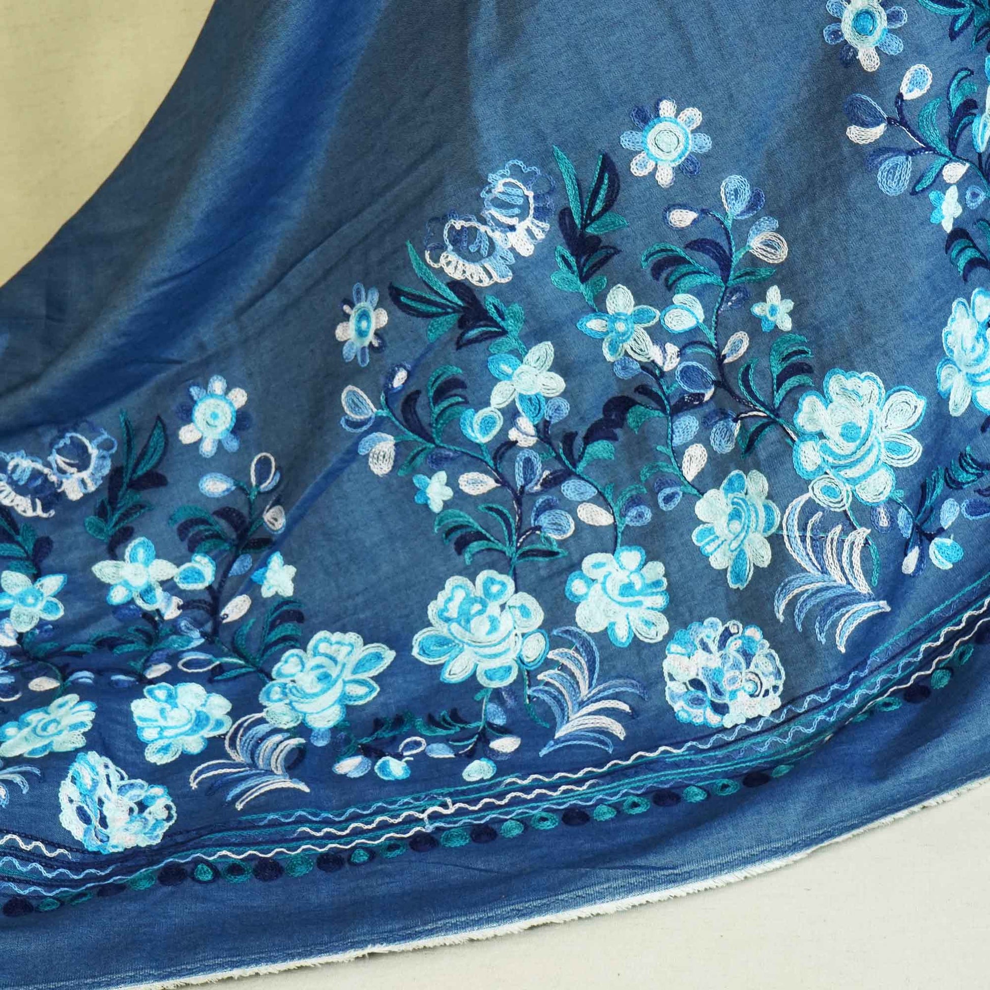 Blue Thread Embroidery Denim AF-26926  