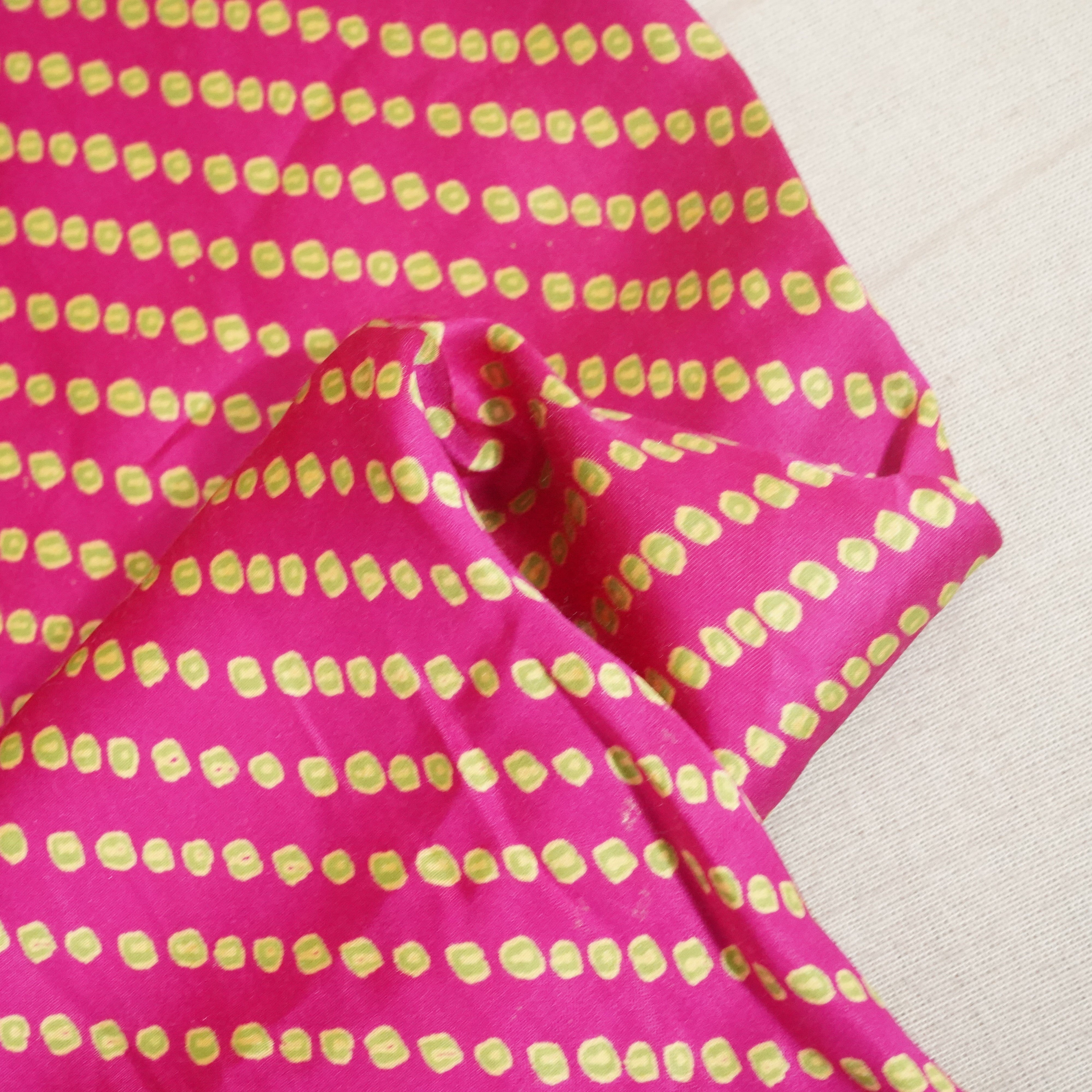 Pink Bandhani Modal Silk-SNTF-26968 - TradeUNO