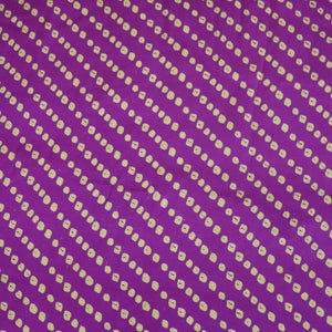 Purple  Bandhani Modal Silk-SNTF-26969 - TradeUNO
