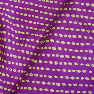 Purple  Bandhani Modal Silk-SNTF-26969 - TradeUNO