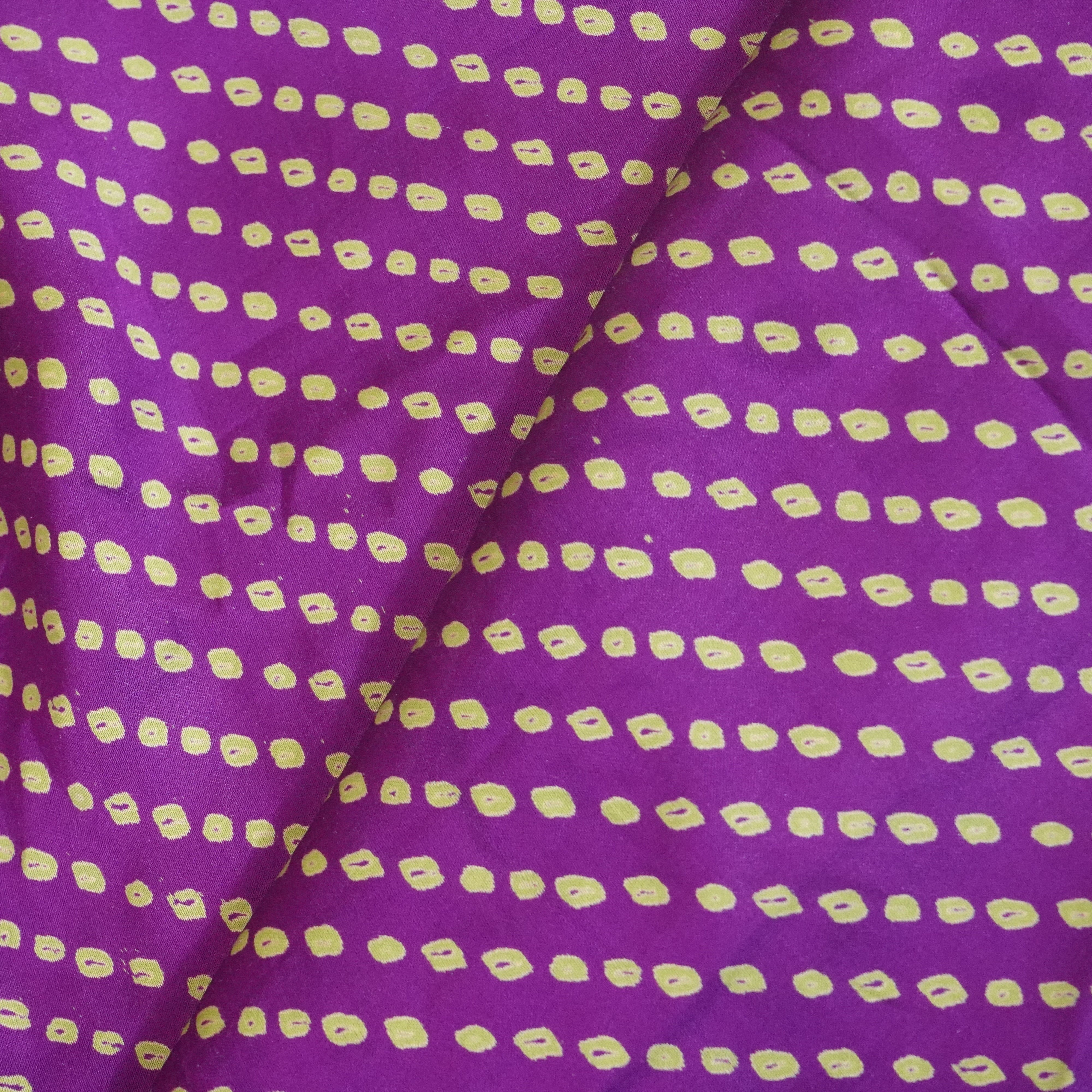 Purple  Bandhani Modal Silk-SNTF-26969 - TradeUNO