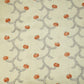 Beige Floral Print Raw Silk Fabric Row Silk-SNTF-26970