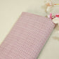Beige N Pink Floral Print Raw Silk Fabric-SNTF-26974